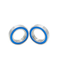 6804RS Bearing 20X32X7 Mm Sealed Ball Bearings for RC Cars and Trucks with blue seals, showing two bearings side by side.