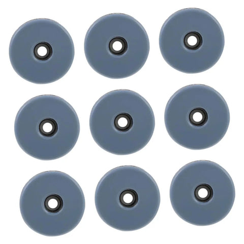60 Heavy Duty PTFE Furniture Glides And Floor Protectors in gray, set of 10, floor protectors for hardwood floors.