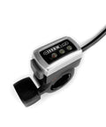 Thumb Throttle For E Bike And Scooter 24V 36V 48V With 150 Cm Cable Black Finish Durable Bike Accelerator And Smooth Speed Controller For Electric Ride
