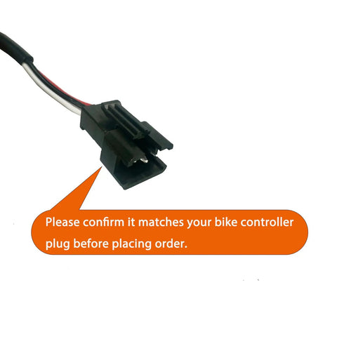 20X Full Twist Throttle For Electric Bikes And Scooters, Right Hand Grip Throttle, 24V To 72V Compatible, 180cm Wire, Fits 22.5mm Handlebars, Easy Install, Smooth Acceleration For E-Bikes And Folding E-Bikes