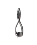 100 Pieces Ball Chain Pull Loop Connectors For Bead Chain 3mm And 3.2mm, 304 stainless steel clasp side view, ideal for fans & jewelry