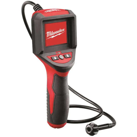M-Spector Inspection Scope Kit 9 mm Camera Probe For Tight Spaces Red Finish Pro Grade handle with screen and controls