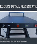 Control panel of Heavy Duty Electric Stair Climbing Cart With Ergonomic Handle And Foldable Design for easy operation.