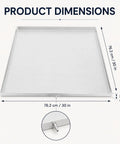 Heavy Duty 30x30x1.5 Inch Stainless Steel Washing Machine Pan With Drain Hole dimensions with 30 inch and 1.5 inch measurements