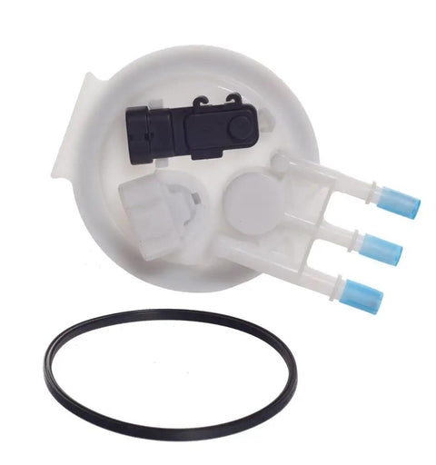 Direct Fit Fuel Pump And Drop In Module Assembly With Top Shelf Ethanol Resistance featuring three outlets and a rubber O-ring.