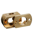 Top Tier 18mm Oldham Coupling Perfect For Creality Ender 3 V2 CR10 Screw Z Axis Upgrade Fits T8 Lead Rod And Hot Bed Printer Parts Brass Quality Build Smooth Motion, brass 18mm Oldham coupling for 3D printer Z-axis