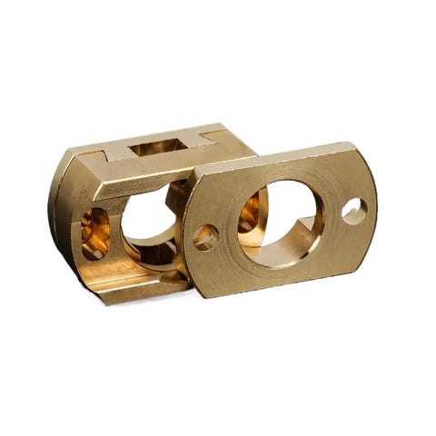 Top Tier 18mm Oldham Coupling Perfect For Creality Ender 3 V2 CR10 Screw Z Axis Upgrade Fits T8 Lead Rod And Hot Bed Printer Parts Brass Quality Build Smooth Motion, brass 18mm Oldham coupling for 3D printer Z-axis