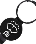 Replacement Windshield Washer Fluid Reservoir Cap For GM Cars And Trucks Fits Camaro Silverado Malibu Cruze Sonic Canyon Sierra 1500 Yukon And More OEM Numbers 13227300 12767700 12788573 19172571, black plastic cap with washer symbol