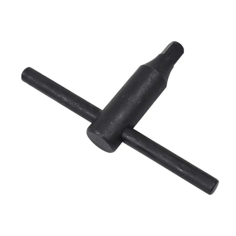 K11-100 Pro Grade 4 Inch 3 Jaw Self Centering Lathe Chuck key tool for CNC drilling milling, black steel T-handle design