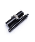Built Tough Pro Grade Heavy Duty Electric Hydraulic Linear Actuator Featuring Smooth Direct Drive, compact black actuator unit.