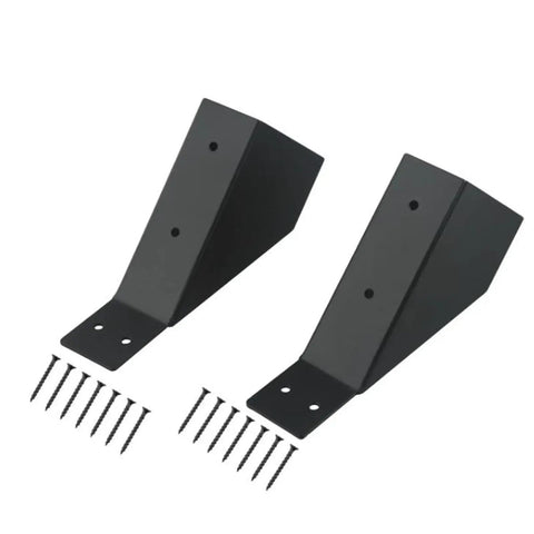 Heavy Duty Pergola Bracket Kit Two Piece For Gazebo And Outdoor Patio Backyard Setup Easy To Install Sturdy Brackets For Balconies Courtyards Parks Restaurants And Commercial Outdoor Spaces