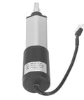 Smooth And Quiet 12V Electric Linear Actuator With 70mm Stroke And 100N Thrust featuring an aluminum casing and power connection.