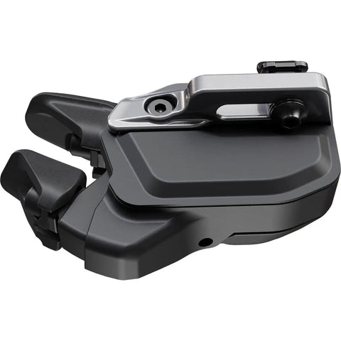 XTR SW-M9250-IR Rapid ES Di2 Wireless Shifter for right hand, side view, compatible with 11-12-speed, I-Spec EV mounting