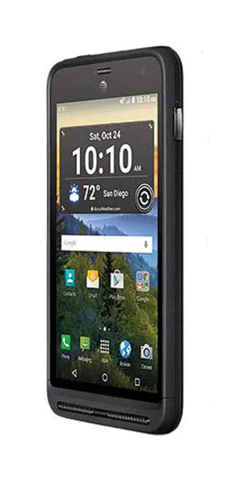 Heavy Duty Android Phablet With Massive Five Point Seven Inch Screen And Solid 4G LTE showing glove touchscreen in matte black