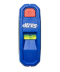 Magnetic Stud Finder With Laser Mark Tech For Precise Wall Scans And Framing, Hands Free Magnetic Locator And Wall Scanner, Pro Grade Stud Magnet Tool For Quick Accurate Marking And Safer Installations, blue plastic, front view