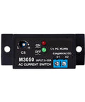 30A AC Current Sensing Switch With Built In Mutual Inductor For Industrial Monitoring And Induction Relay Linkage M3050 M3056 Compatible Overcurrent Protection And Precise Threshold Trigger For Equipment, front view