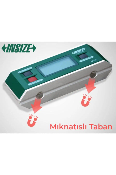 Digital Electronic Level And Protractor 0 To 360 Degrees With IP54 Waterproof Aluminum Frame Magnetic Base And V Groove