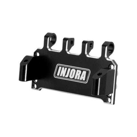 Beefy Adjustable CNC Aluminum Servo Mount For Axial SCX24 Scale RC Crawler Upgrade, Durable Black Aluminum Mount, Precise Fit