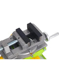 Rotary Table 90 Degree 3 Inch Cross Slide Vise For Drill Press And Milling Machines Built Tough With Vernier Reading, Horizontal Precision