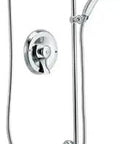 Commercial Posi Temp Eco Performance Hand Shower System Chrome Finish 1.5 GPM Pressure Balancing Handheld Shower Kit
