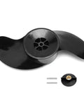 Trolling Motor Propeller Replacement For MotorGuide Katana Two Blade 3.5 Inch Hub 10.25 Inch Diameter Drill Propeller Replacement Part