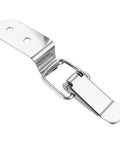 Stainless steel latch from Four Pack 90 Degree Toggle Latches With Spring Loaded Action For Drawers Toolboxes Cases And Chests