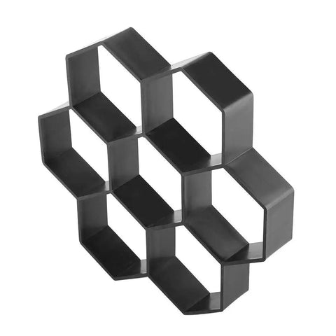 Durable Concrete Molds For Walkways And Patios Reusable Paver Molds For DIY Garden Paths Hexagonal Stepping Stone Molds For Yard