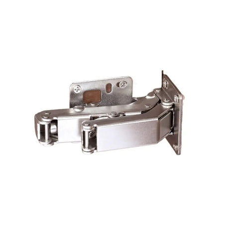 Two Pack Adjustable Angle Hydraulic Damper Hinge Soft Close Invisible Concealed Cabinet Hinges For Beefy Heavy Duty Furniture, iron