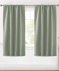 Blackout Curtains Heavy Duty Thermal Insulated Window Treatments for Living Room and Bedroom in Light Sage 42 x 63 Inches