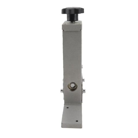 Sonew Dual Mode Electric Wire Stripper Hand Crank And Drill Powered Tool Automatic Copper Cable Stripping Machine side view with knob.