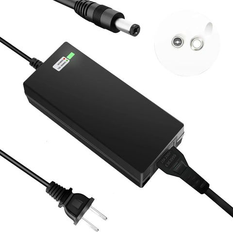 SGS Certified 42V 2A Charger With Female DC 5.5mm 2.5mm And 2.1mm Ports, 84W Power Adapter, Input 100 to 240 VAC, 42V Output, Plug And Play For GOTRAX GXL V2 G2 G3 G4 Apex And Other 36V Lithium Ion Scooters