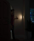 Plug In Motion Sensor Night Lights With Adjustable Brightness From 0 To 25 Lumens 2700K Warm White Motion Activated LED in hallway