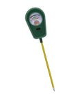 Rugged Metal Rod Soil Tester For Garden And Field All In One Ground Inspector Analyzes pH Nutrients And Moisture In Outdoor Soils With Tough ABS Construction, green dial