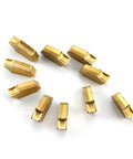 GTN-4 (QC1404) Multilayer Coated Carbide Grooving Inserts For Lathe Cut Off Tool, 0.160 Inch Width, CNC Machining, 10-Pack