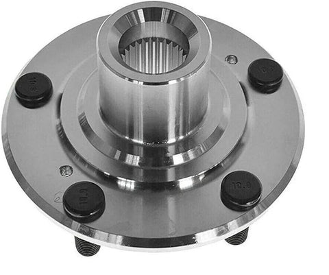 Two Pack Front Wheel Hub And Bearing Repair Kit For Ford Focus 2012 2018 And C Max 2013 2018 Left And Right Replaces Hub81 510110 Top Notch Auto Part Today, metal wheel hub component viewed from the front.