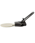 Side view of Replacement Zipper Slider Kit For Size 5 Plastic Zippers Gunmetal Finish Easy Install With Included Tool