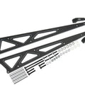 Aluminum Speed Run Wheelie Bar For DR10 9.5 Inch Length Adjustable 0 To 10 Degrees with mounting hardware