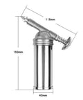 Lightweight 80cc Manual Grease Gun Handheld High Pressure Filler For Auto And Excavator Maintenance with measurements