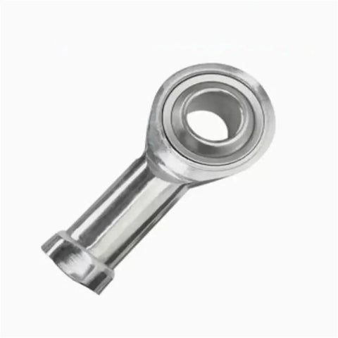 Heavy Duty Stainless Steel Rod End Bearing Ball Joint with Male SAE SI TK Threads for trucks and tractors, waterproof design.