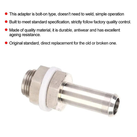 No Weld Turbo Oil Drain Plug Adapter Fits 5/8 Bolt On For Custom Motorsports Builds Racing Oil Pans And High Performance Engine Kits Saves Big Time Labor, 5/8" metal oil drain fitting