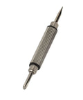 Dual-ended metal tool for Screw Nut Assortment Kit With 600 Pieces Stainless Steel Mini Screws And Nuts, watch repair focus.