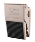 Heavy Duty Pneumatic Foot Pedal Valve 1/4 PT FV-420, 4 Way 2 Position, with threaded rubber nonslip surface and muffler exhaust