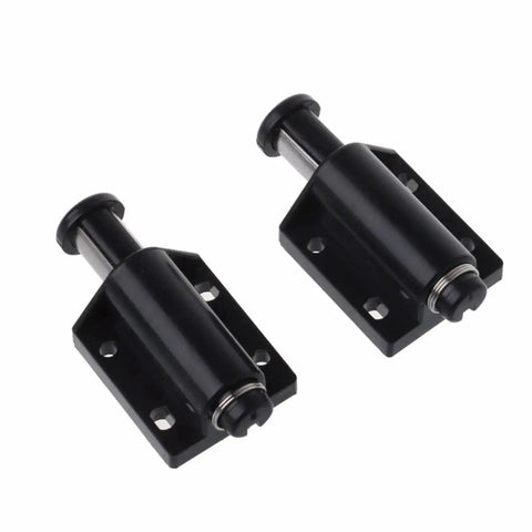 Magnetic Touch Latches 2Pcs Set For Handleless Cabinets And Cupboards No Handle Slick Invisible Open System