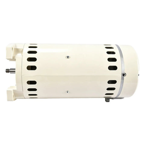 Rock Solid 1 HP Single Speed Pool Pump Motor Compatible With Pentair Whisperflo Superflo 115V 230V 3450 RPM Almond Casing side view