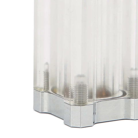 Check out this slick EABCHAML 40 Mesh Inline Water Cooling Filter with a clear acrylic and brass casing for PC loops.