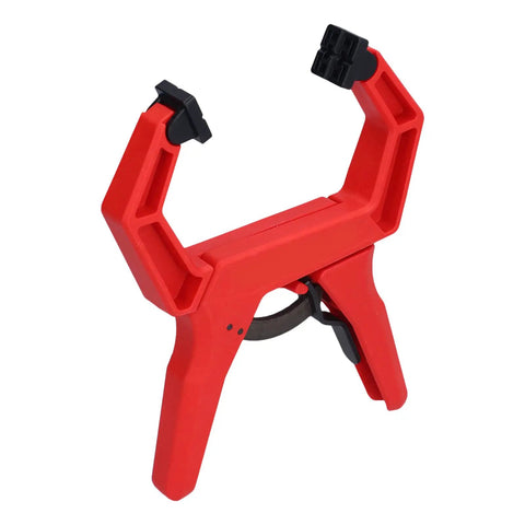 Heavy Duty One Hand Spring Clamp For Woodworking And Carpentry Shop Projects Quick Release Top Shelf Abs Plastic Jaw Grip Tool