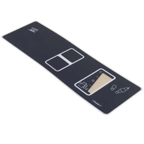 Replacement Platform Control Panel Decal Sticker For JLG Boom Lift 660SJ 600A 600S 600AJ Part Number 1704484 showing design and layout.