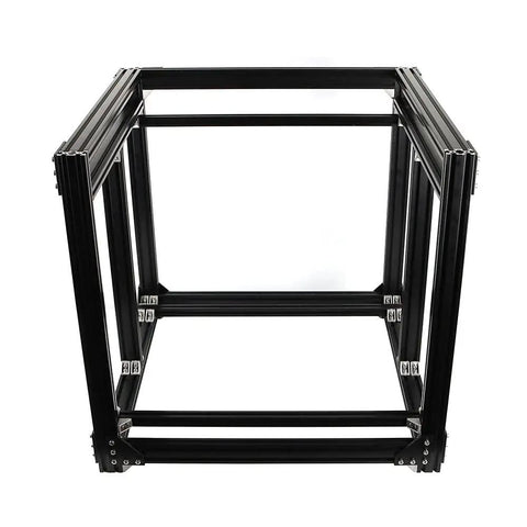 Beefy Black Aluminum 2040 Extrusion Profile Kit For Blv Mgn Cube 3D Printer Frame, showing sturdy frame structure.