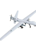 DIY Paper MQ 9 Reaper UAV Model Kit In 1 To 32 Scale Unassembled 3D Airplane Craft For Aviation Nerds Includes Cardboard Reinforcement Requires Scissors Glue And Tools image of assembled model showing detailed design.