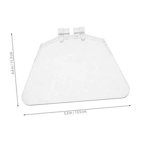 4 Pack Transparent Eye Shield Replacement For Bench Grinder And Grinding Machine Safety Guard Durable Eye Protection For Workshop Use Fits Electric Drill And Grinder Shields Your Eyes From Debris